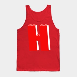 THE LETTER H Tank Top